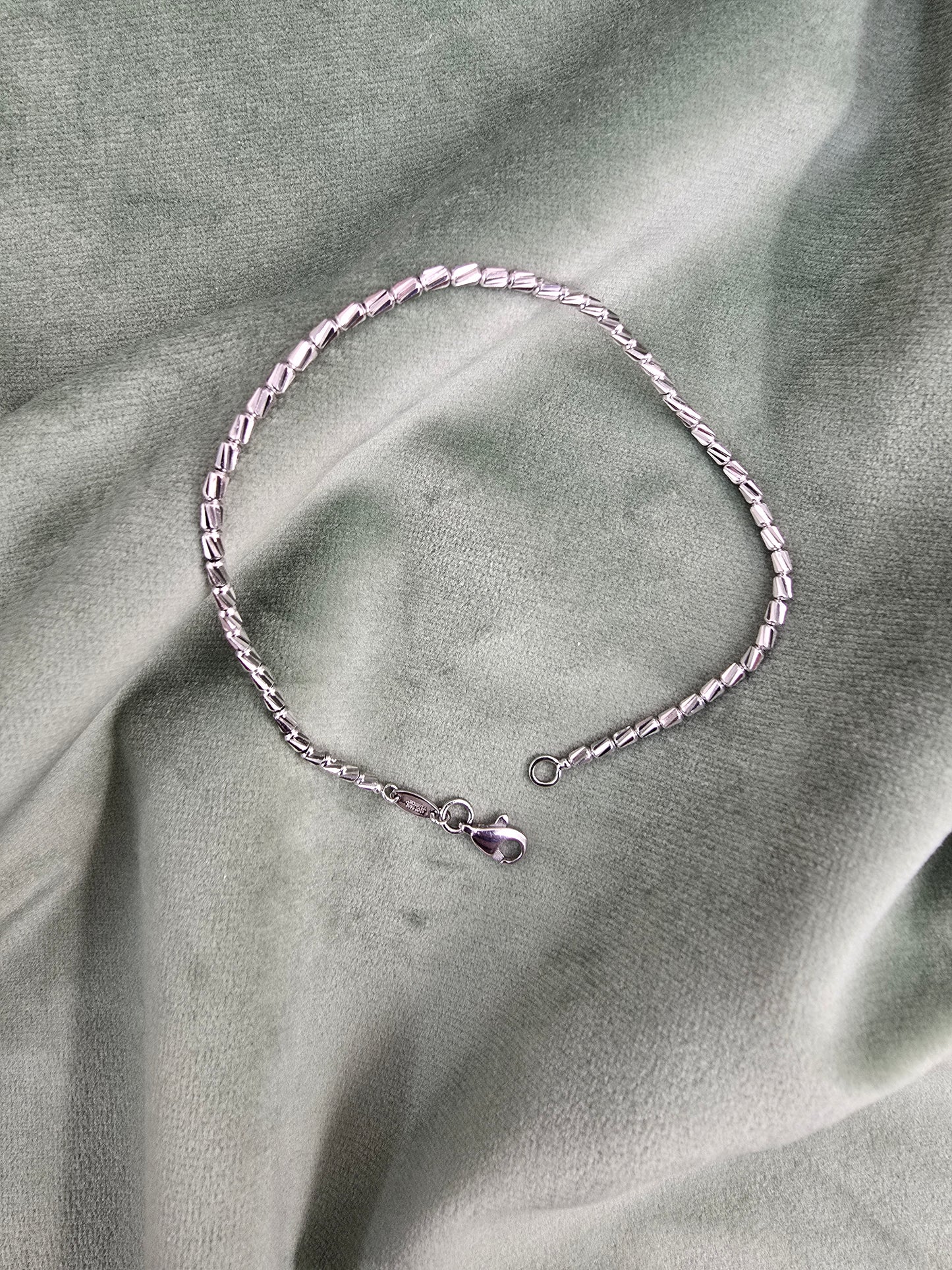 White gold bracelet