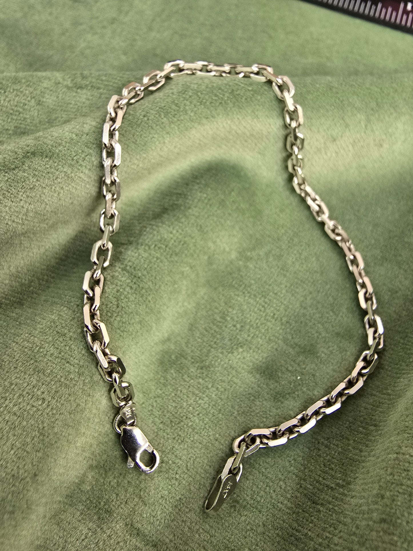 White gold bracelet