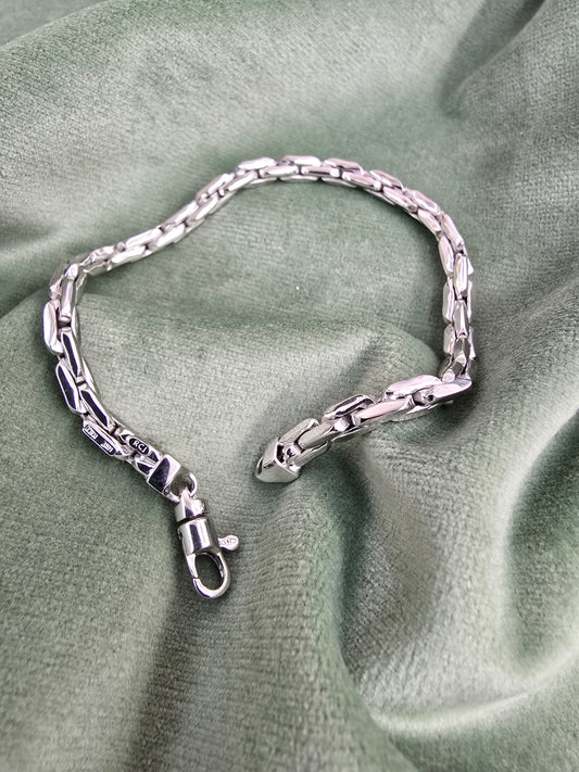 White gold bracelet